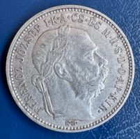 Österreich 1 Krone 1895 KB Franz Josef silber
