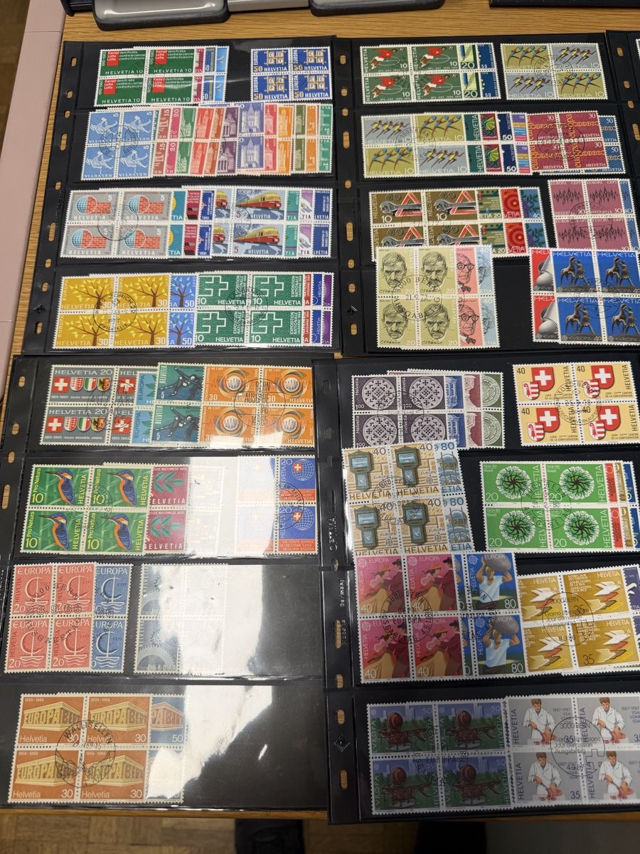 Alle Briefmarken: Kleines Pösteli Schweizer Briefmarken  – Gebraucht aus Murgenthal von Tina_4055