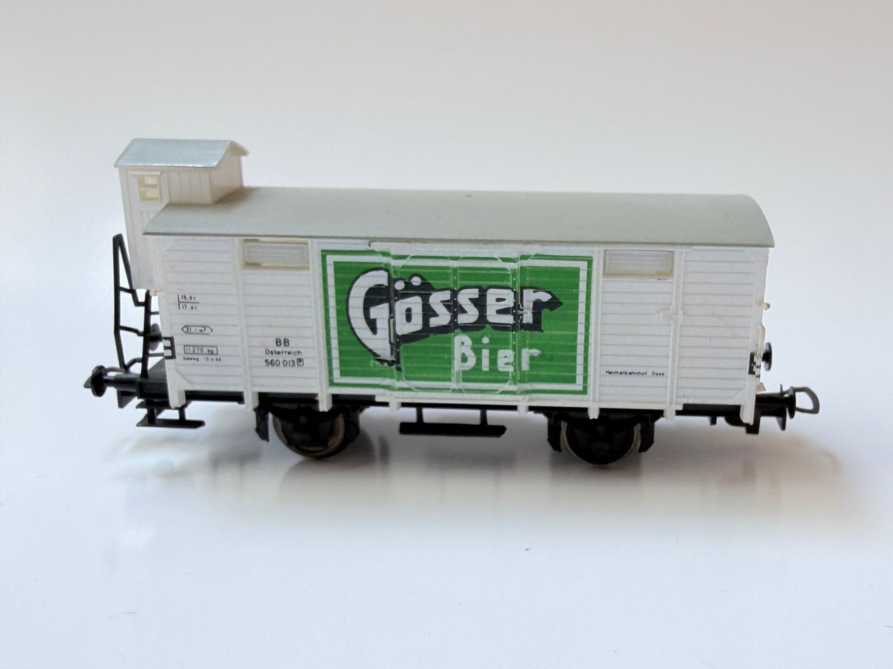 Märklin Modellini di ferrovie: 2 Märklin Bierwagen mit Bremserhaus – Usato da winterthur venduto da felix27 5