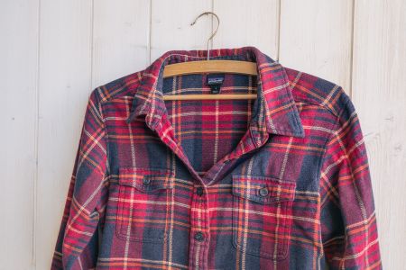 Patagonia Flannel Hemd S (US-Grösse 4) für Damen