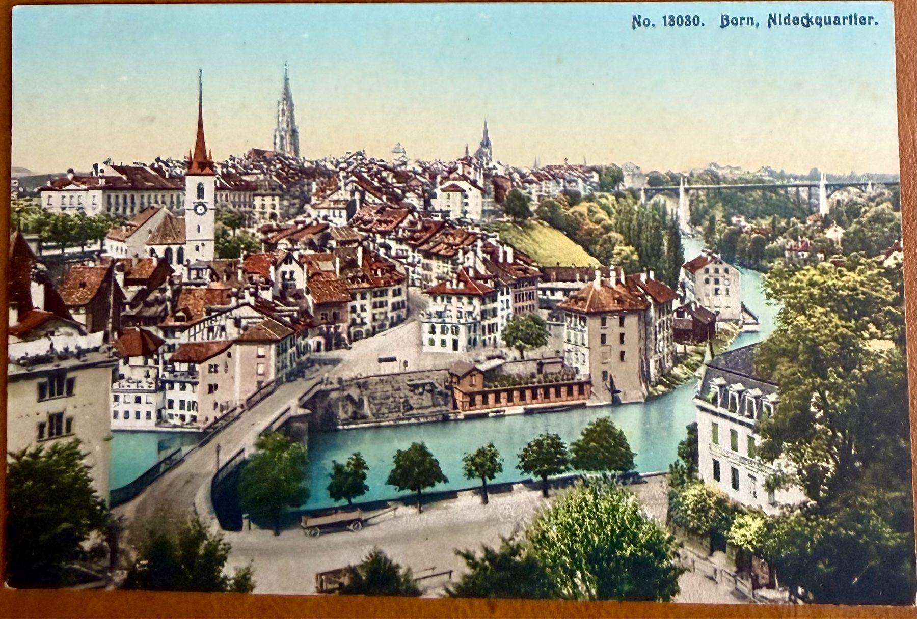 Ansichtskarten: Bern - Nideckquartier - AK – Gebraucht aus Lutry von Ediego