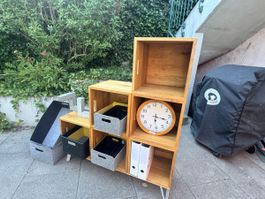 Modular hardwood boxes