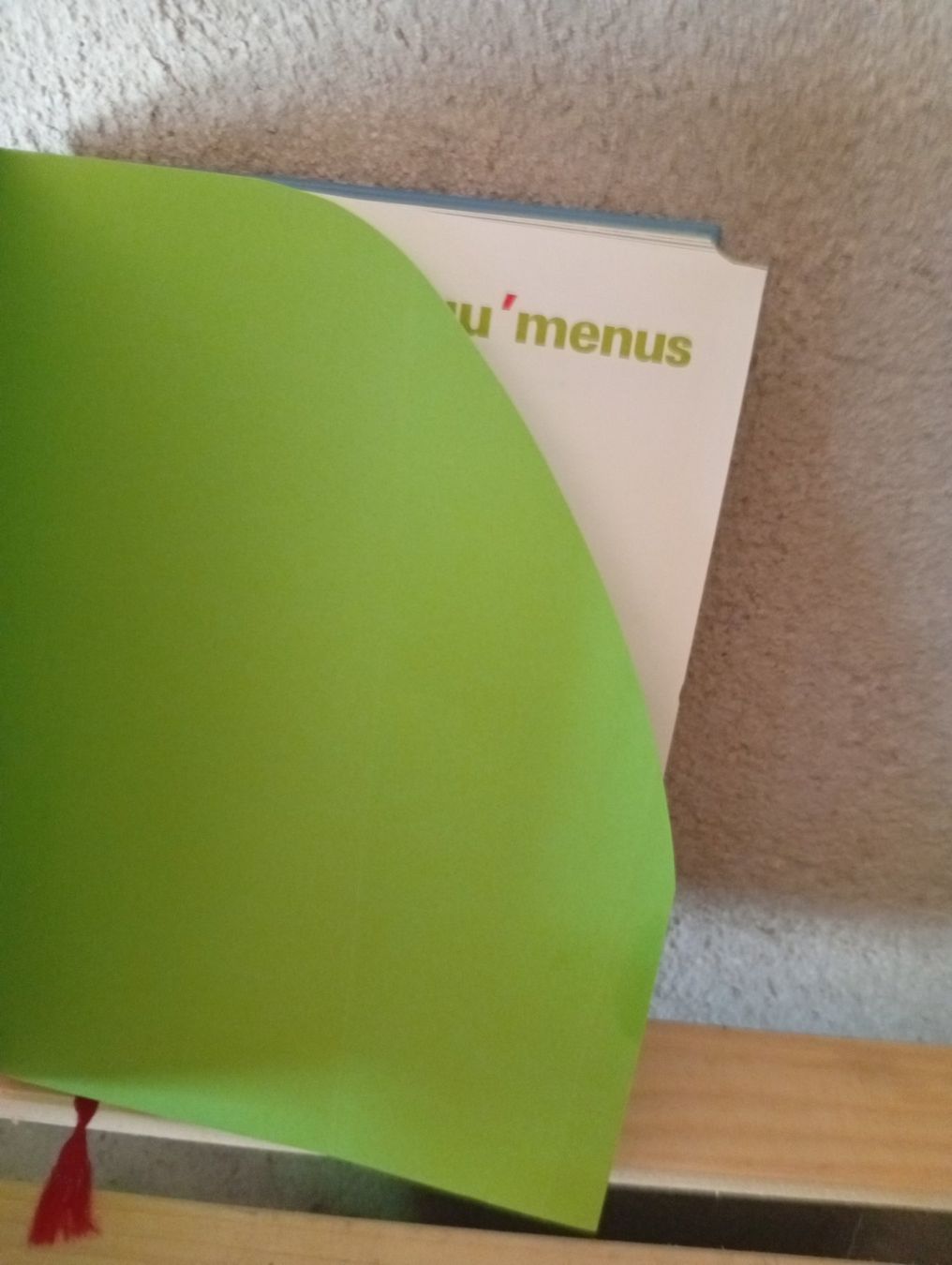 Livres: Croqu'menus – D'occasion à Perrefitte par 36B 1