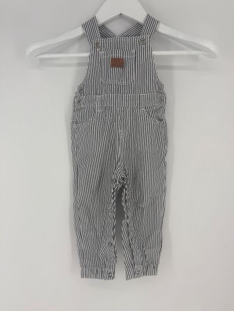 Dünne Latzhose gestreift Gr. 74 von Manor baby