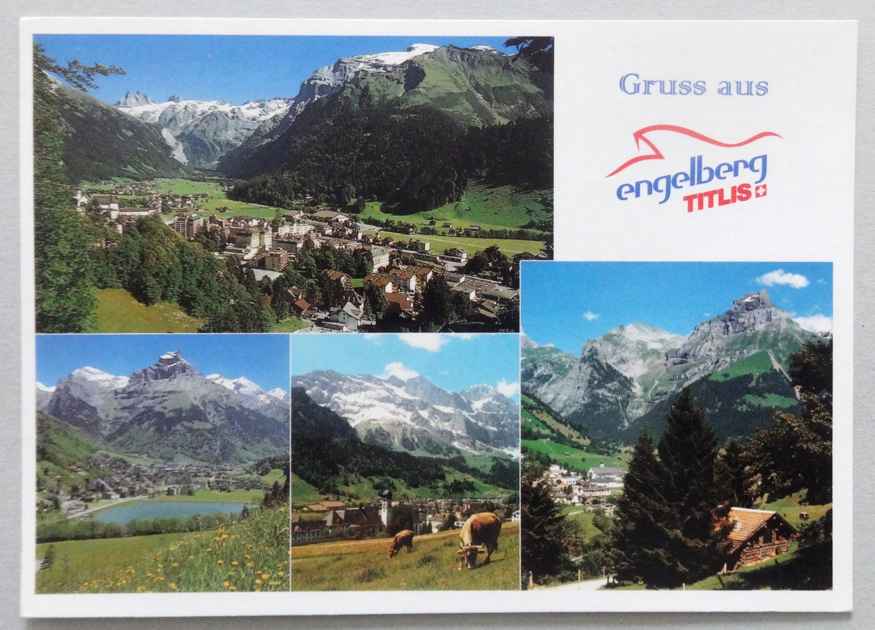 Cartoline postali: Engelberg 1050-3020 m – Usato da Fétigny venduto da Billy2miny