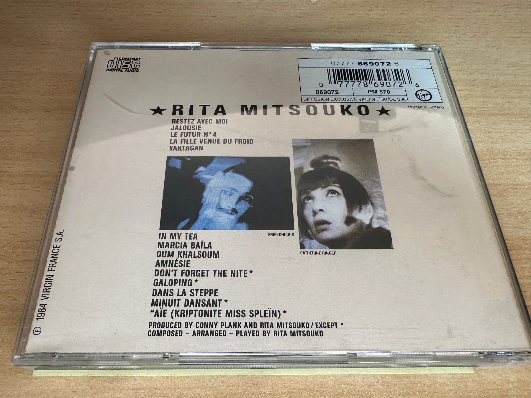 CD: Rita Mitsouko – Rita Mitsouko – Usato da Rikon im Tösstal venduto da Alpenmutz 1