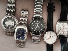 Lot diverser Uhren,alle laufen (7)