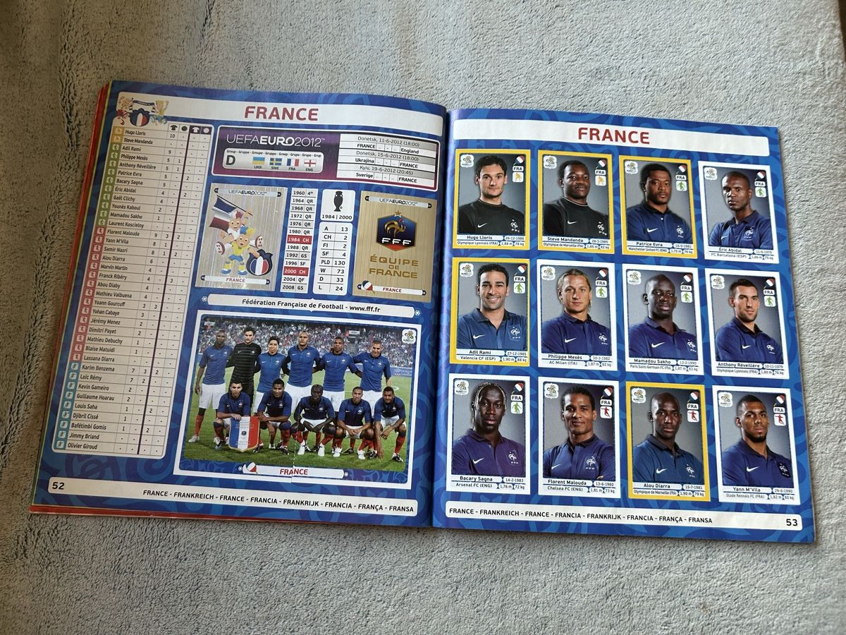 Panini Album: Panini Album 2012 komplett – Usato da Binningen venduto da Flagello 7