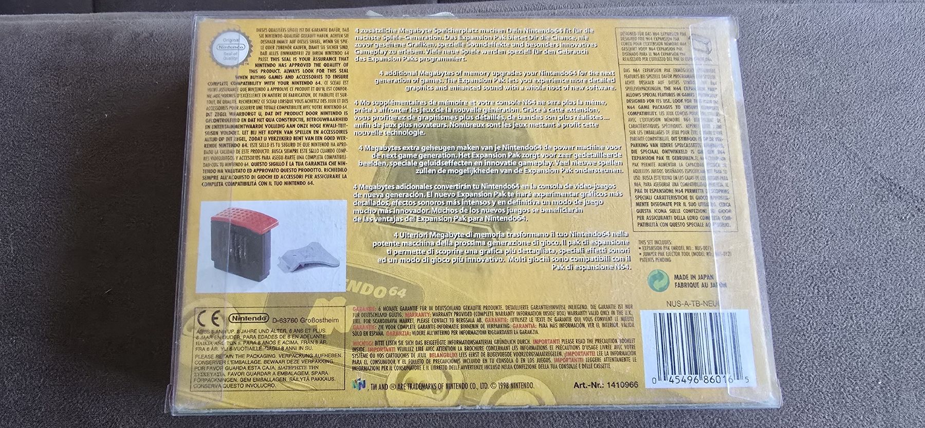 Nintendo Spiele: Nintendo 64 Expansion Pak CIB – Neu (gemäss Beschreibung) aus Le Noirmont von desoto55 6