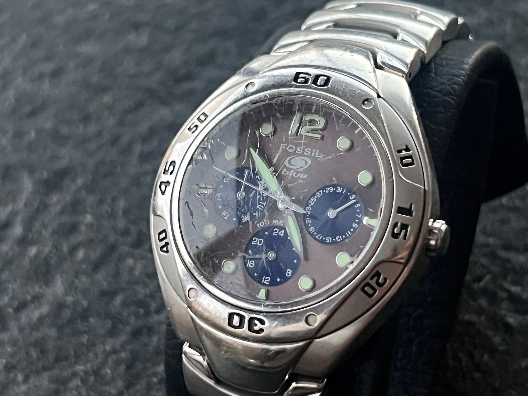 Fossil Orologi: Fossil Blue Armbanduhr Quarz Uhr – Usato da Steffisburg venduto da FlorianJohner 1