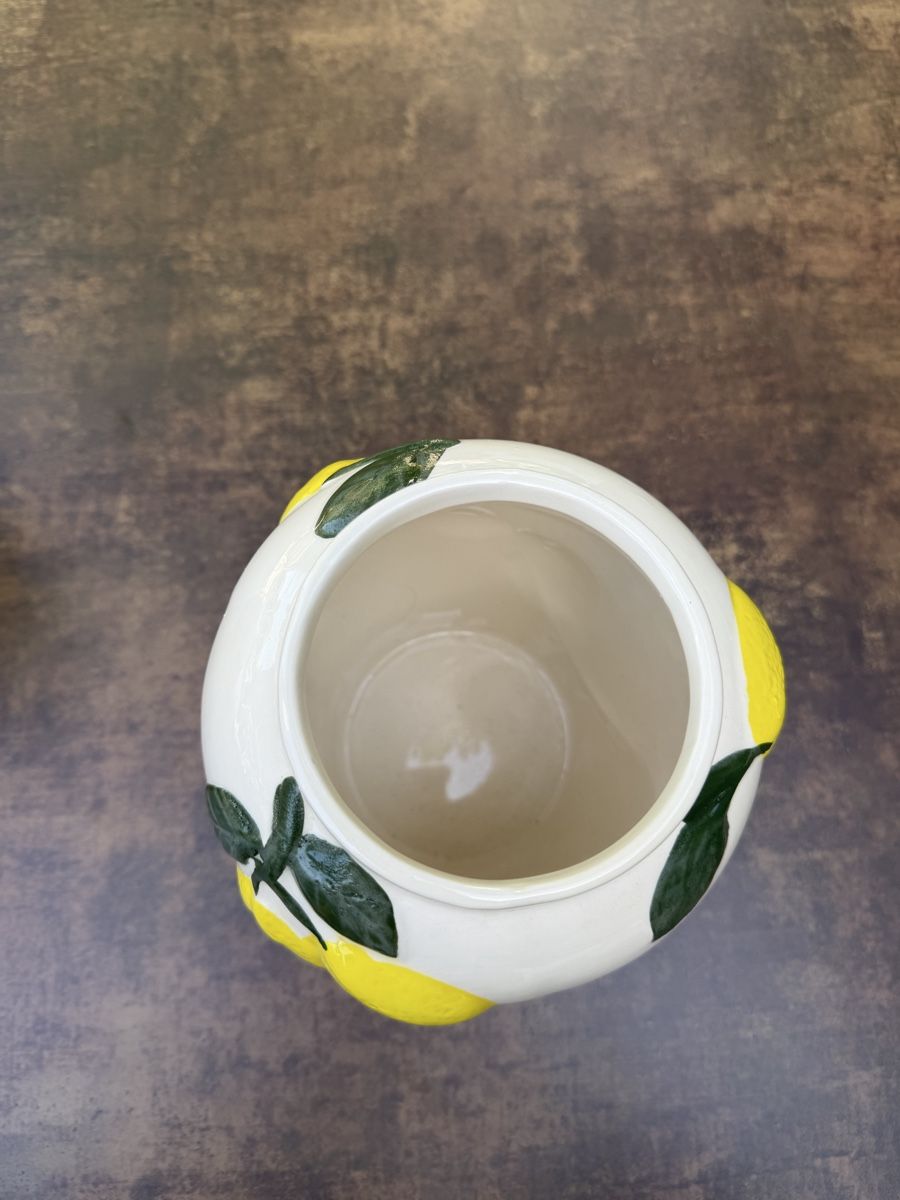 Vasi & Recipienti: Dekorative Zitronenvase, 18cm gross – Usato da Pfäffikon ZH venduto da lenaviktoria 1