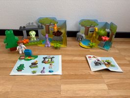 LEGO Duplo , Set 10938 & 10971, Tierbabys, vollständig