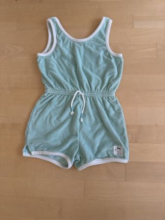 Spieler Overall Frottee hellblau mit Hund Logo Grösse S