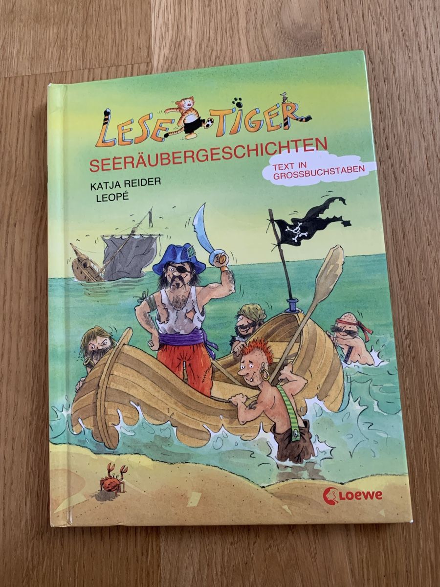 Libri: Lesebuch Lesetiger Seeräubergeschichten Loewe – Usato da Dinhard venduto da PS83