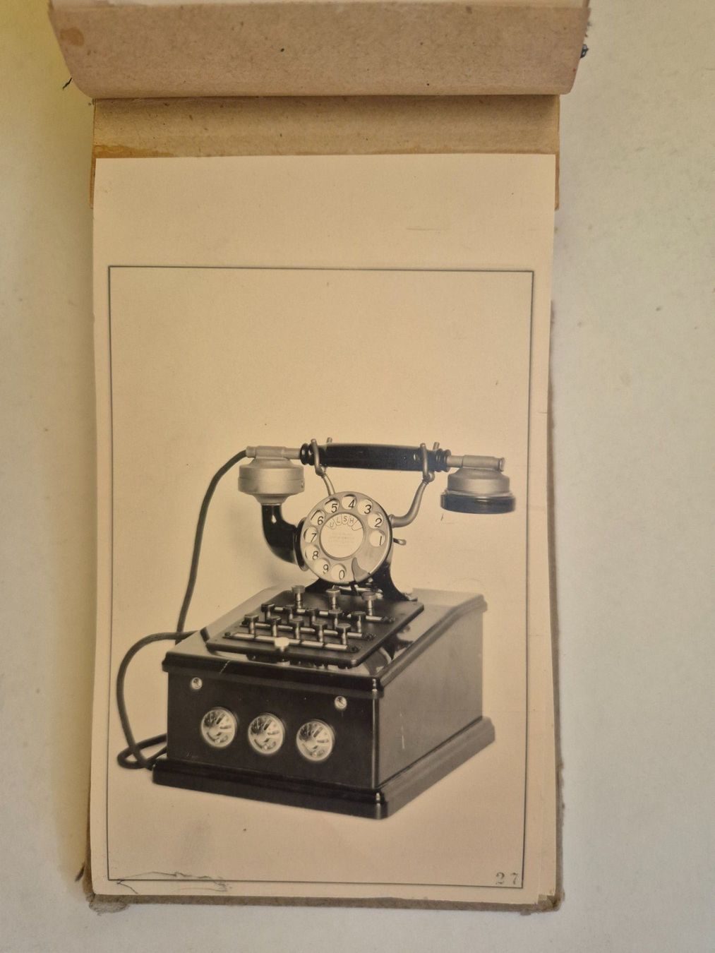 Documents: Alte Anleitung Telephon-Apparate Schweiz – D'occasion à Langendorf par zvonu161 5