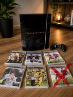 PS3 inkl. 1 Controller und 5 Spiele