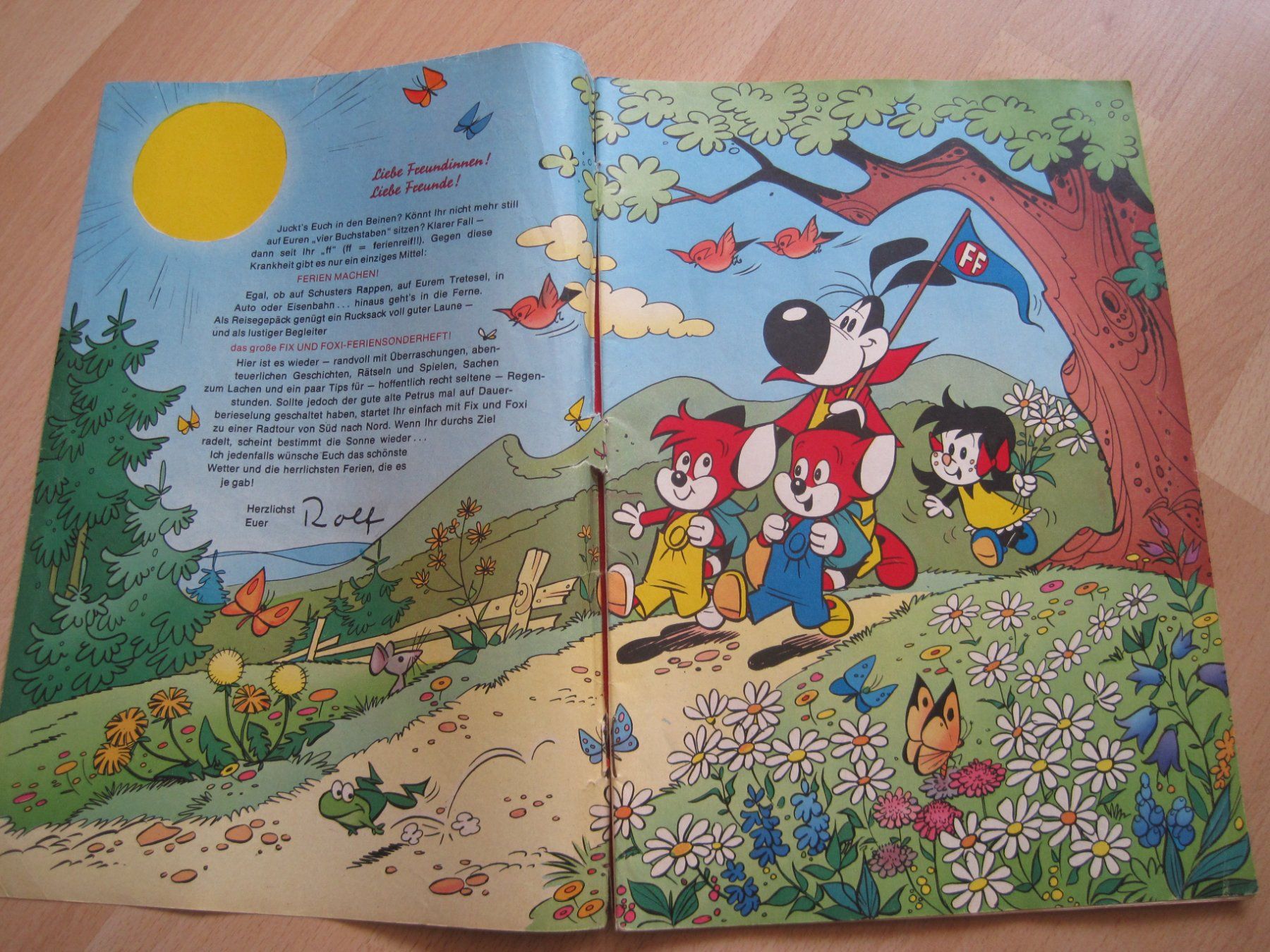 Comics: FIX & FOXI FERIEN Sonderheft   1969  Comic Selten – Gebraucht aus Gossau SG von Noryflory 1