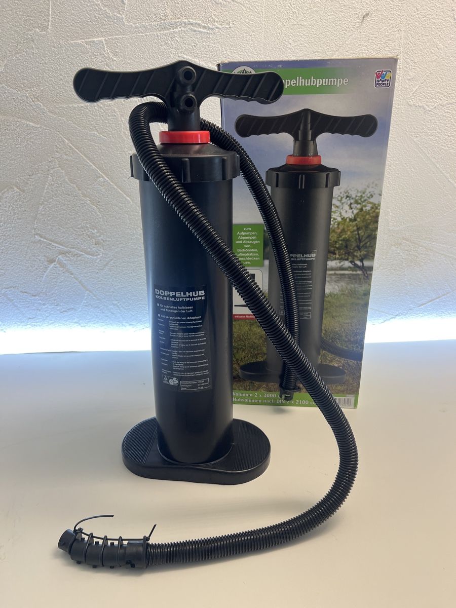 Pumpen & Teile: Doppelhub Kolbenluftpumpe mit Adaptern  – Gebraucht aus Rotkreuz von Migu2012