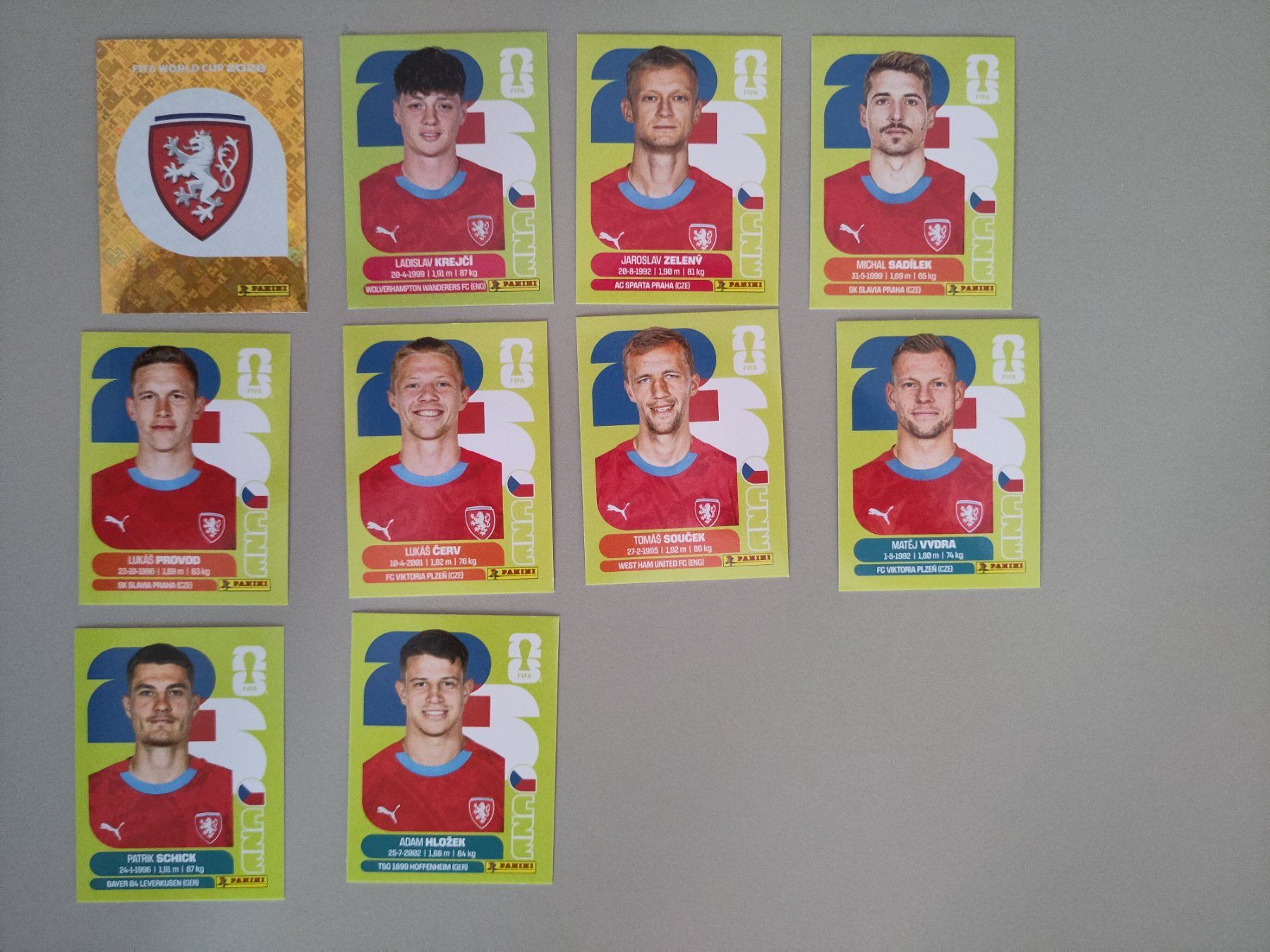 Panini Carte collezionabili: FIFA Panini Czechia (CZE) – Usato da Bern venduto da gil_rkx8