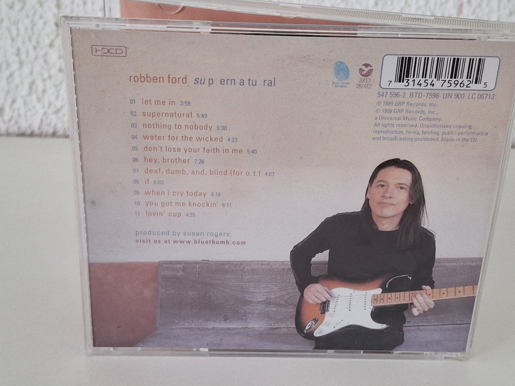CD: CD Robben Ford  - "super natural" -Blues – Usato da Aarberg venduto da Jackup1 1