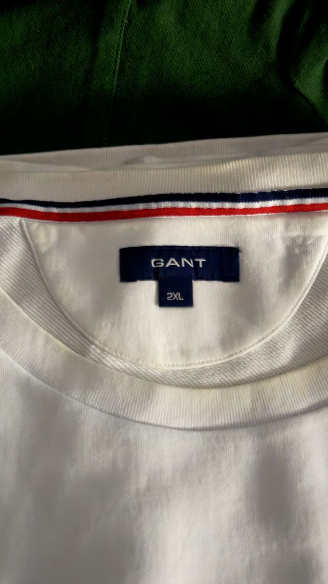 Gant Maglioni & Felpe: Gant Herrenpullover XXL weiss aus Baumwolle  – Usato da Zürich venduto da OceanDiamond 1