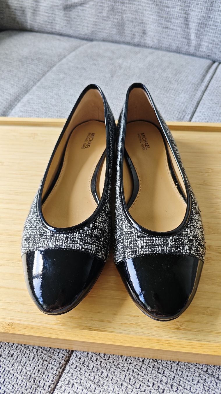 Michael Kors Scarpe da donna: Michael Kors Flats, Black & White Tweed, Size 39 – Nuovo (secondo la descrizione) da Zürich venduto da alu_dzr7 2