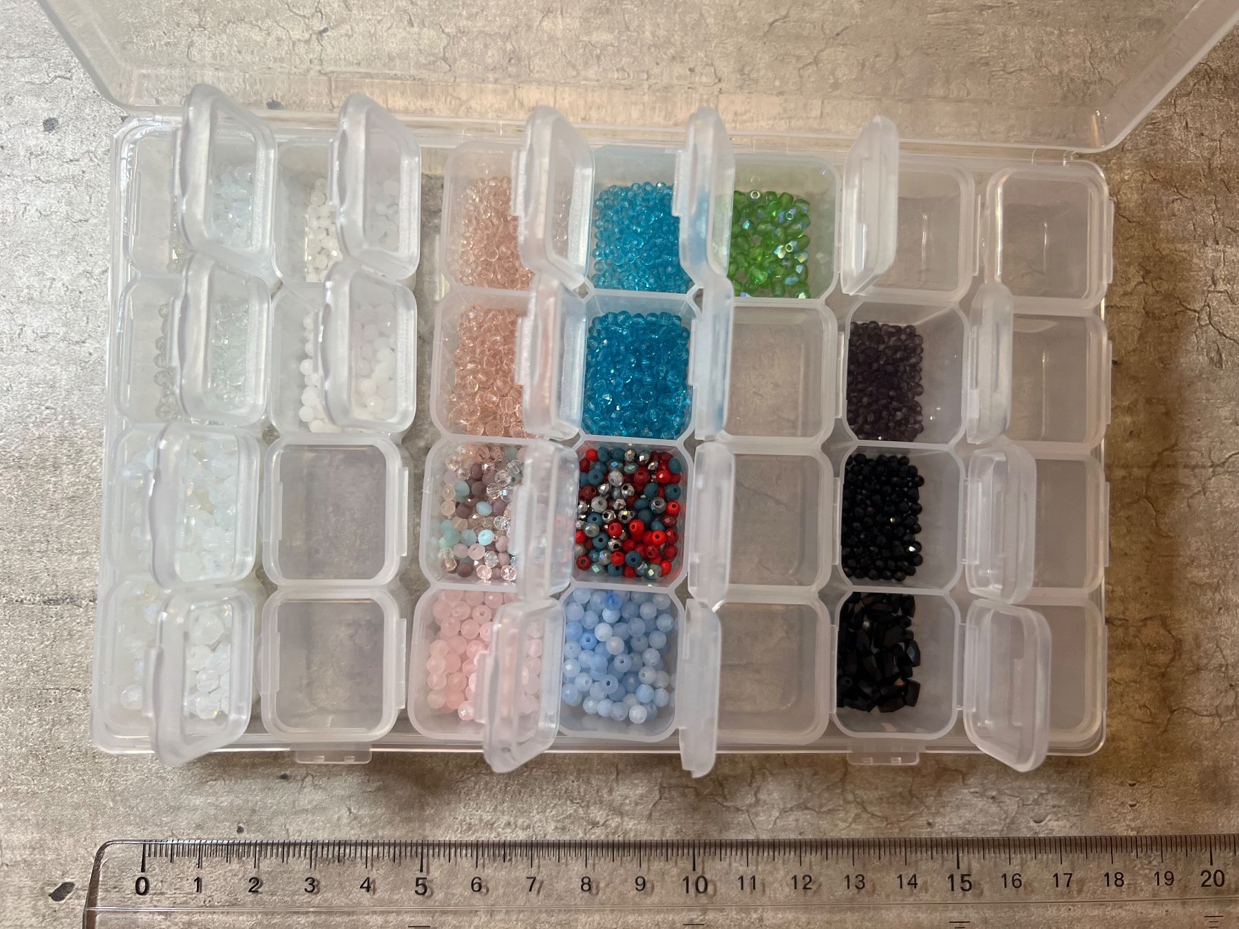 Perle (finte): Perlen-Sammlung, Basteln, Schmuck herstellen, Glasperlen – Nuovo (secondo la descrizione) da Stein AG venduto da Anastasia_Asya 1