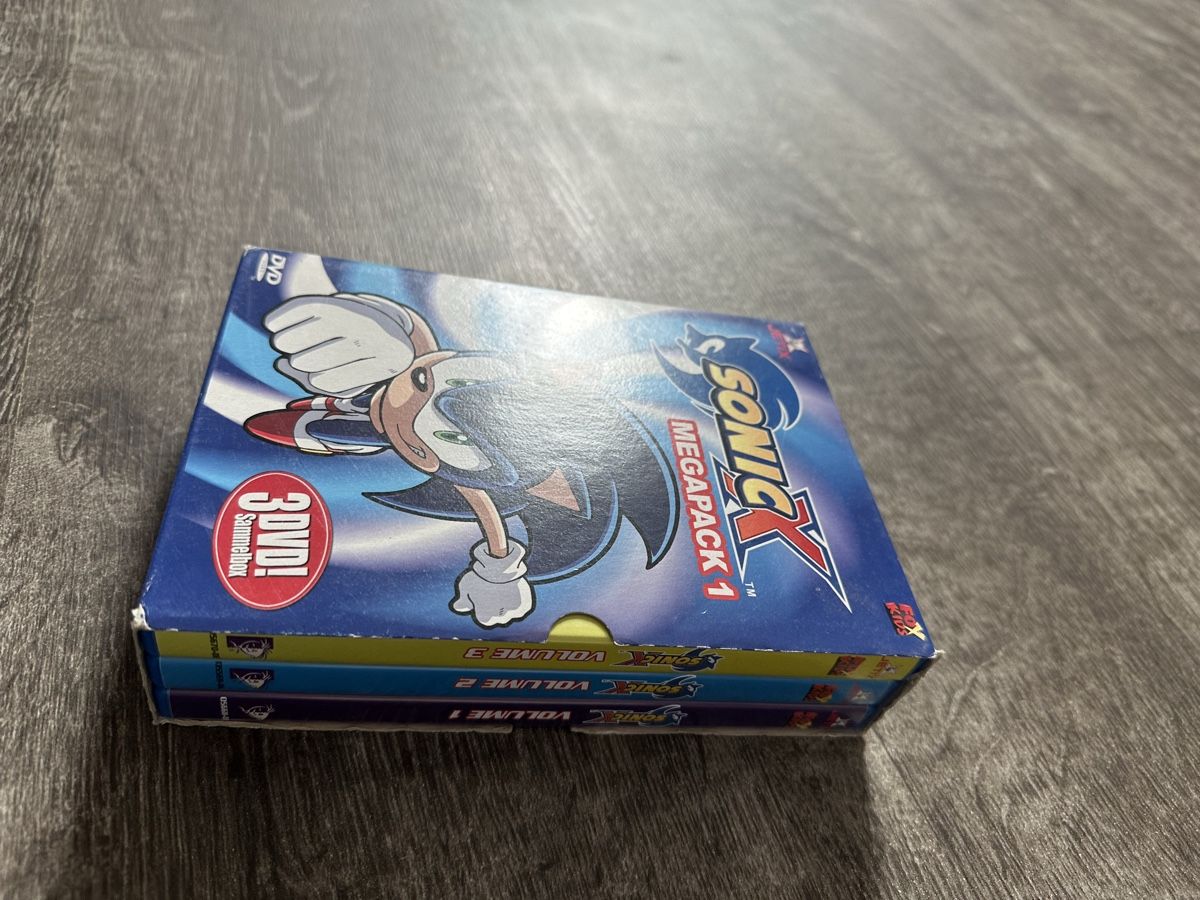 Alle DVDs: 3 DVDs Sonic X Megapack 1, Volume 1-3 – Gebraucht aus Dänikon ZH von Annikaberg 4