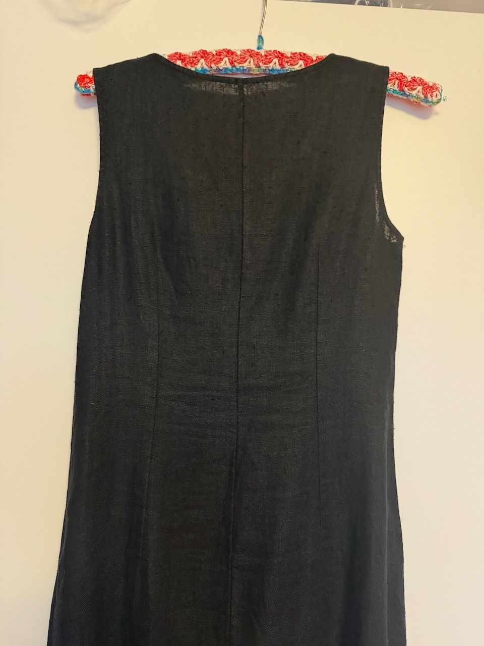 Kleider: Edles langes, schmal geschnittenes Leinenkleid schwarz – Gebraucht aus Winterthur von ing_pd8f 1