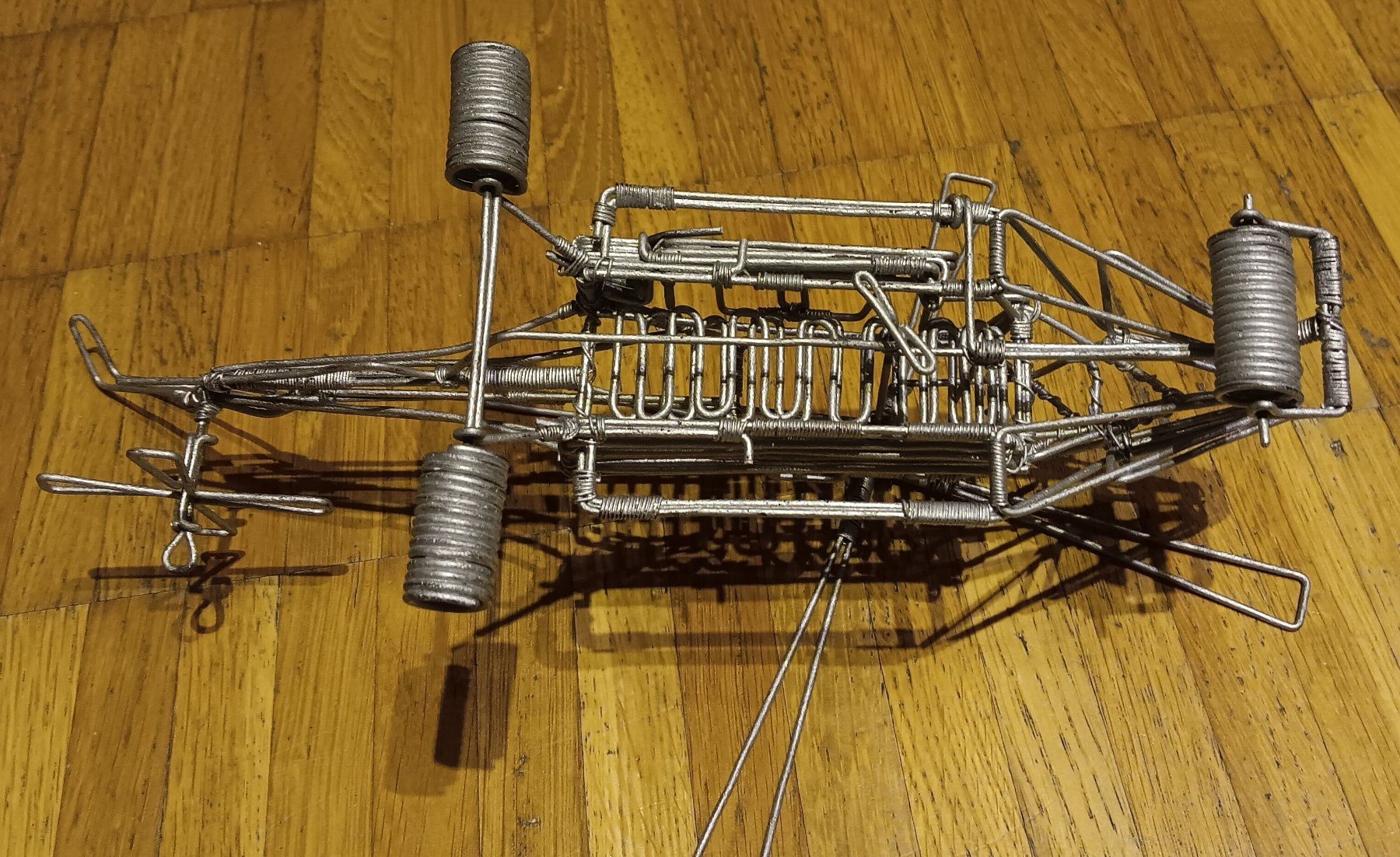 Kit di modellismo & Modellini statici: Handgemachtes Drahtmodell Helikopter, einzigartige Deko! – Usato da Dietikon venduto da Rabia 2