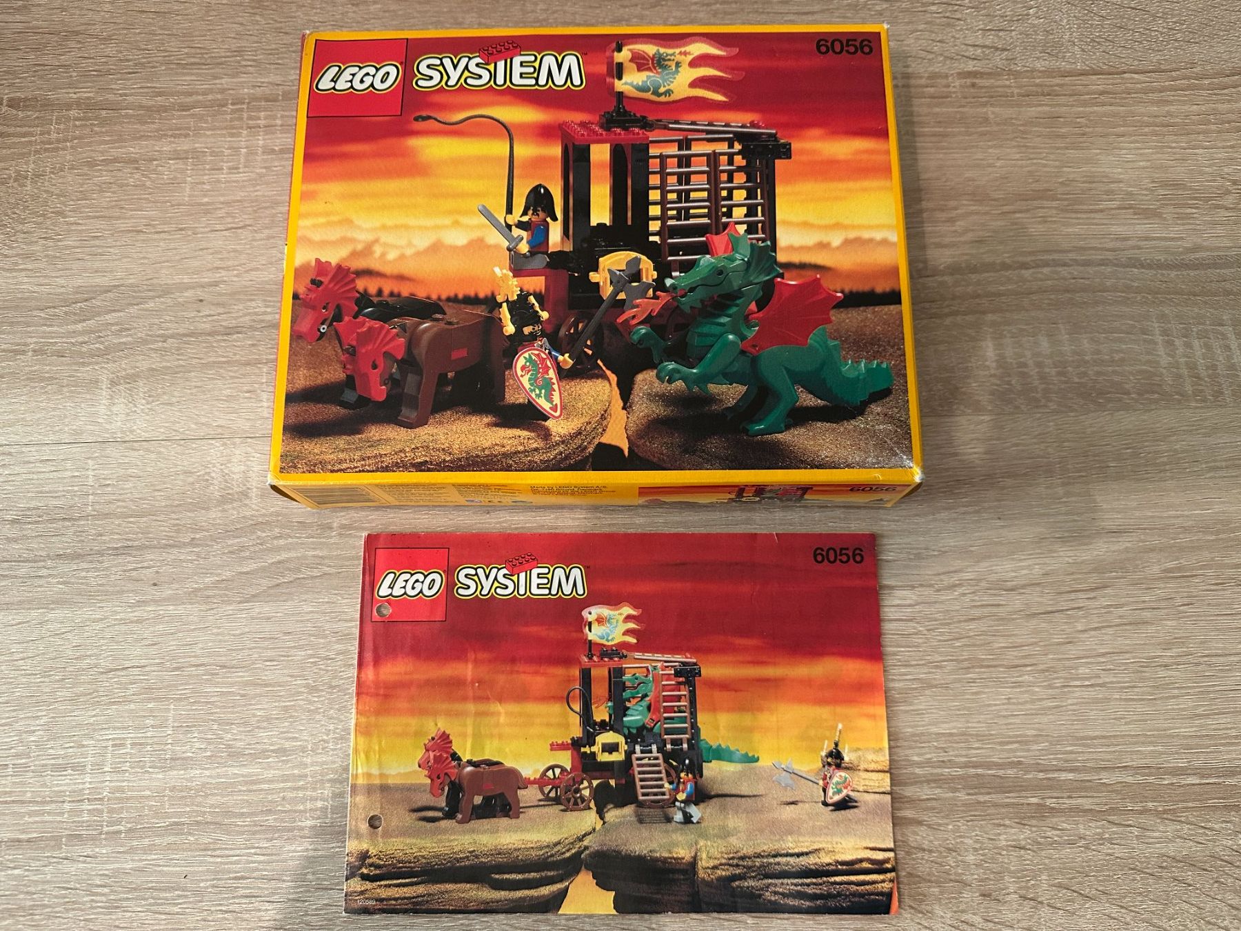 Lego Kit di costruzioni: LEGO Ritter 6056 Dragon Wagon – Usato da Basel venduto da Don-Angel 5