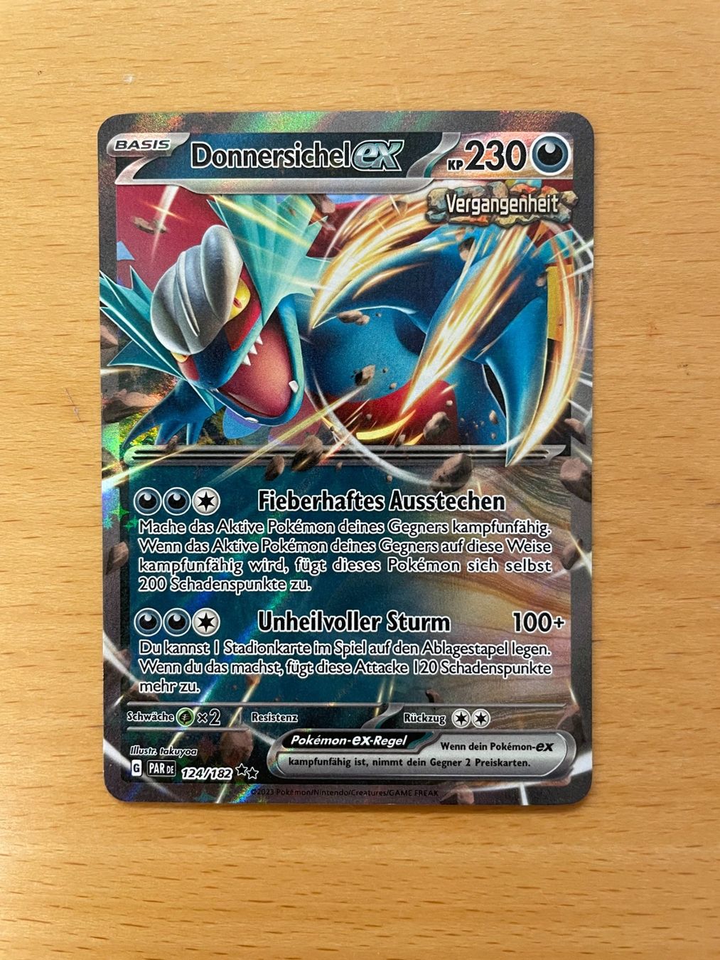 Pokémon Carte collezionabili: Pokemon Donnersichel eX (Versand gratis) – Nuovo (secondo la descrizione) da Chur venduto da Angerson