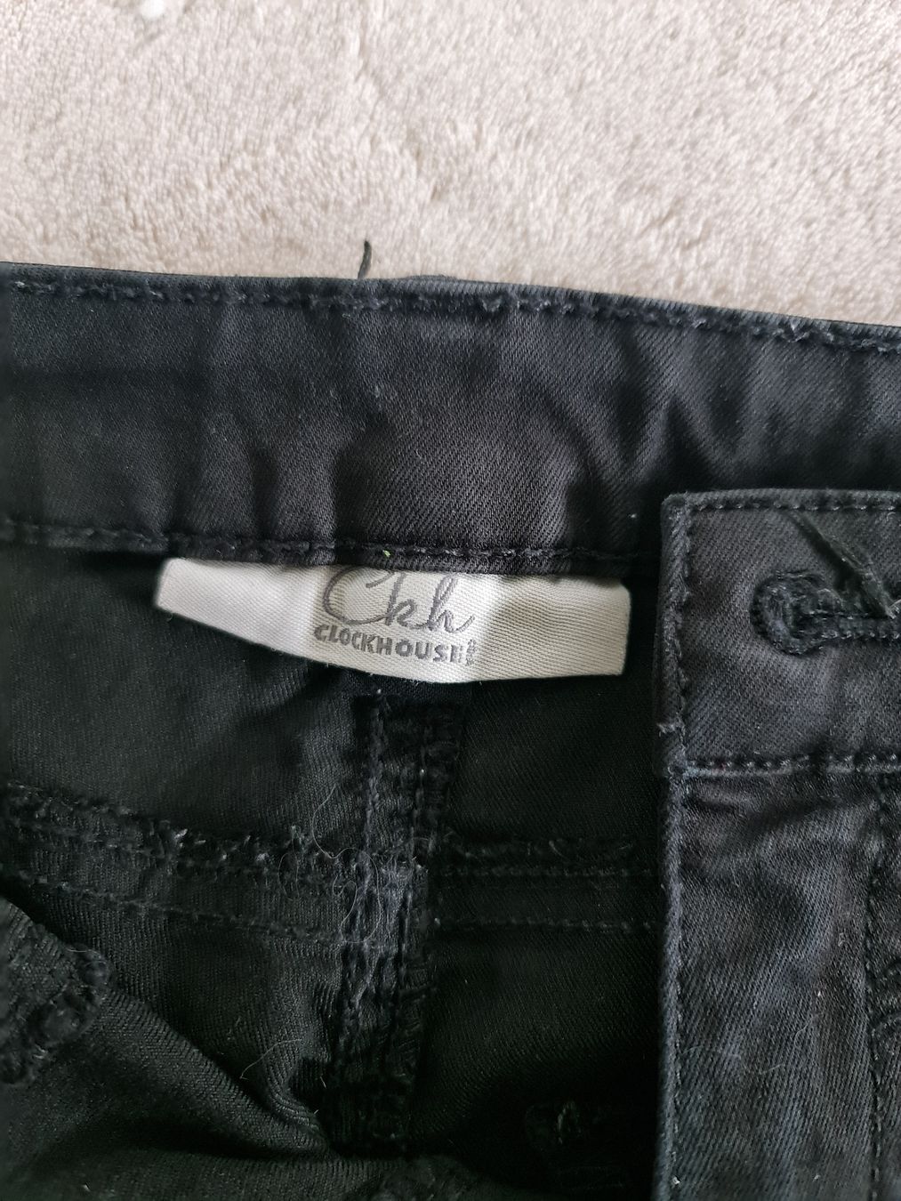 C&A Jeans: Schwarze Clockhouse Damenjeans Gr. 34 – Gebraucht aus Basadingen von Sharon04 1