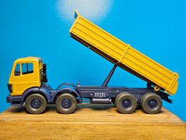 Wiking 674 01 Mercedes Pritschen Anhänger _ Kipper _ H0 1:87