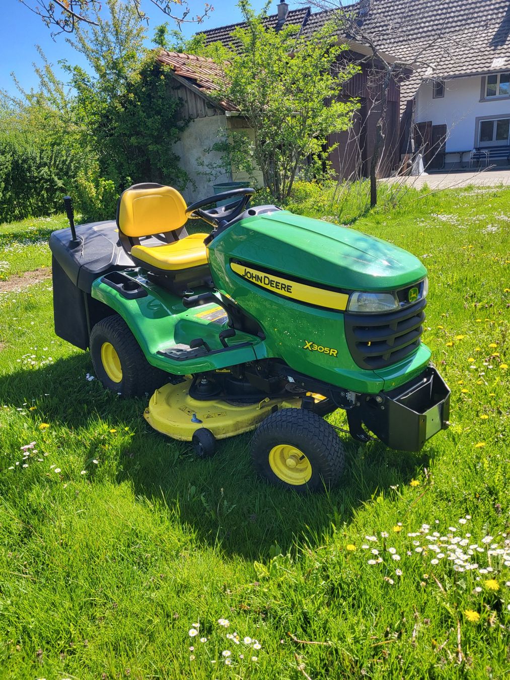 John Deere Tagliaerba: John Deere X305R Rasentraktor – Usato da Amlikon-Bissegg venduto da and_cp66 1