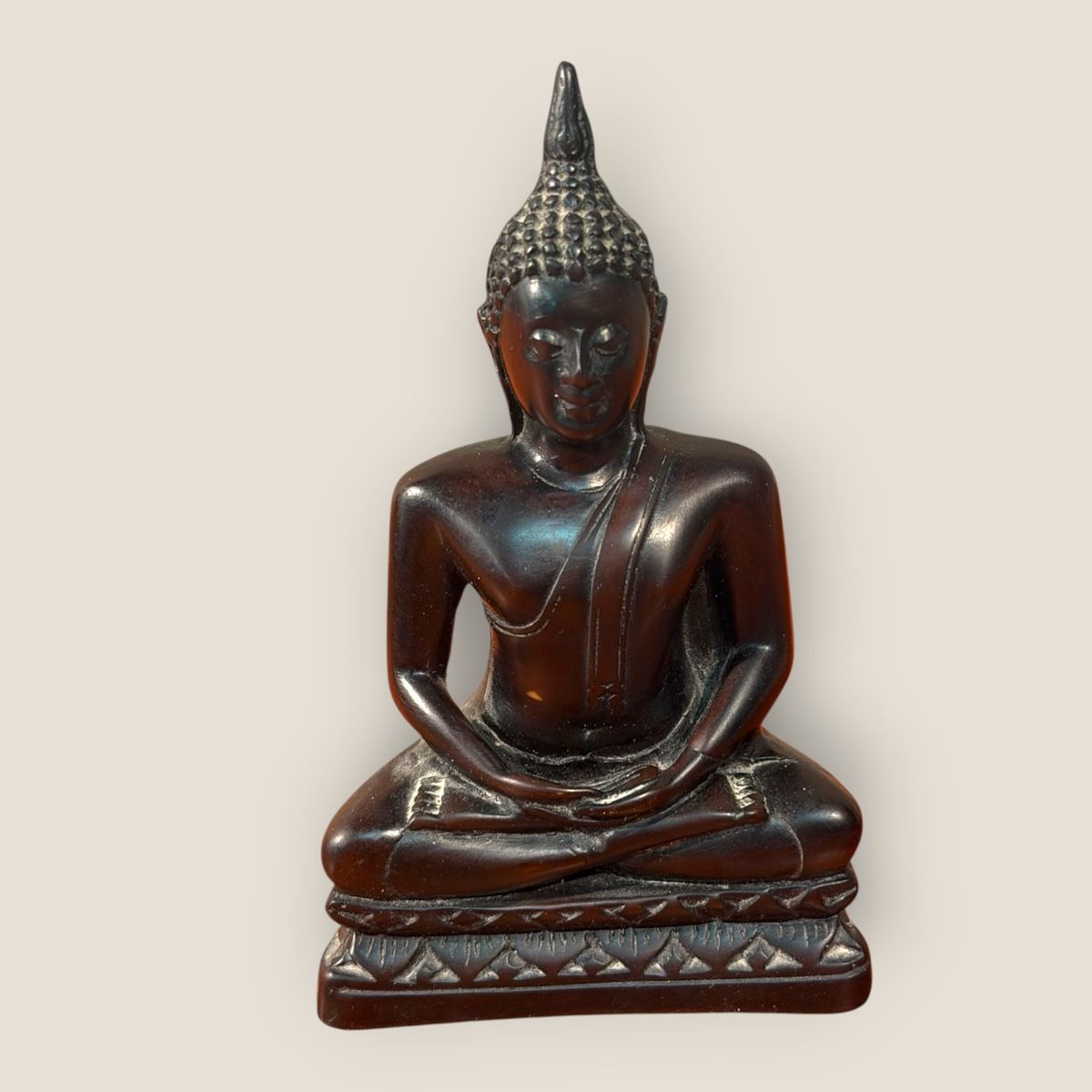 Statuette: Antique resin Buddha Statue - Home Decor – Usato da Lausanne venduto da vas_cdb2