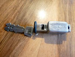 Original Hebie Trumpf Speichenschloss Felgeschloss Mofa Velo