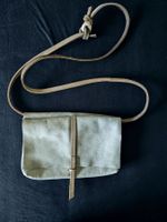 MDK : Petit sac cuir gris souple