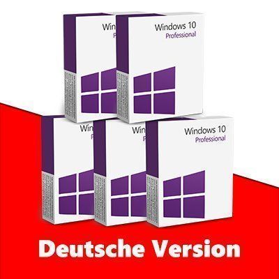 Microsoft Software: Windows 10 Pro (5 Keys) - DE – Usato da Vaduz venduto da KeysDistributionGmbH