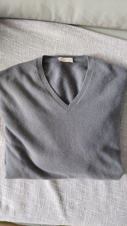 Cruciani Pullover 100% Feinste Kaschmir 52 XL Luxusmark