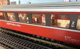 LGB= RhB Personenwagen B 2467 | 2. Klasse | Rhätische Bahn