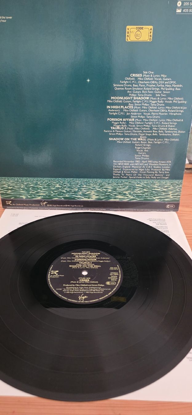 Dischi in vinile: Mike Oldfield Crises,Vg+ – Usato da Yvonand venduto da RF-VINYL 2