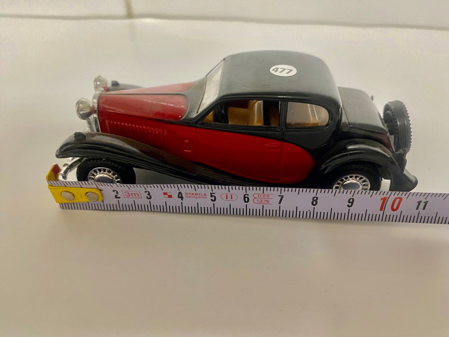Bugatti Modellini d'auto: Bugatti T50 Guisval Spanien 11cm 477 rot – Usato da Stäfa venduto da thebrand 6