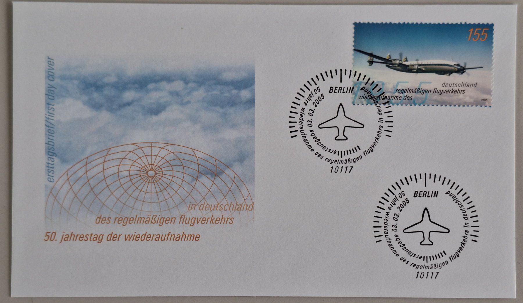 Alle Briefmarken: Deutschland 2005 Ersttagsbrief – Gebraucht aus Lohn-Ammannsegg von konstrwu