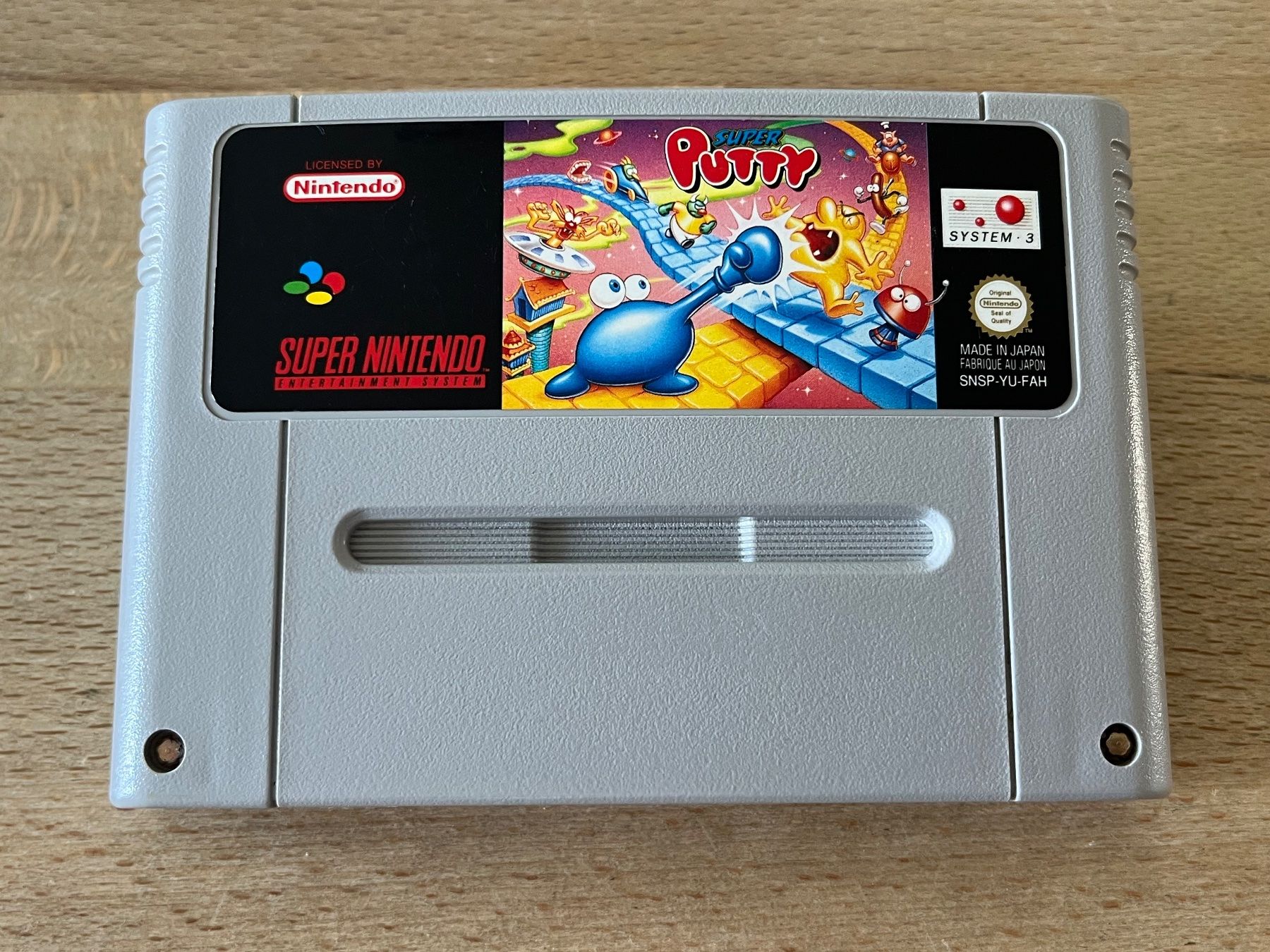 Nintendo Giochi: Super Putty, Super Nintendo SNES Spielmodul, original – Usato da Thalwil venduto da ranx
