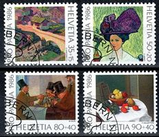 1986_PP Satz; ET gestempelt; SBK B211 - B214; gummiert