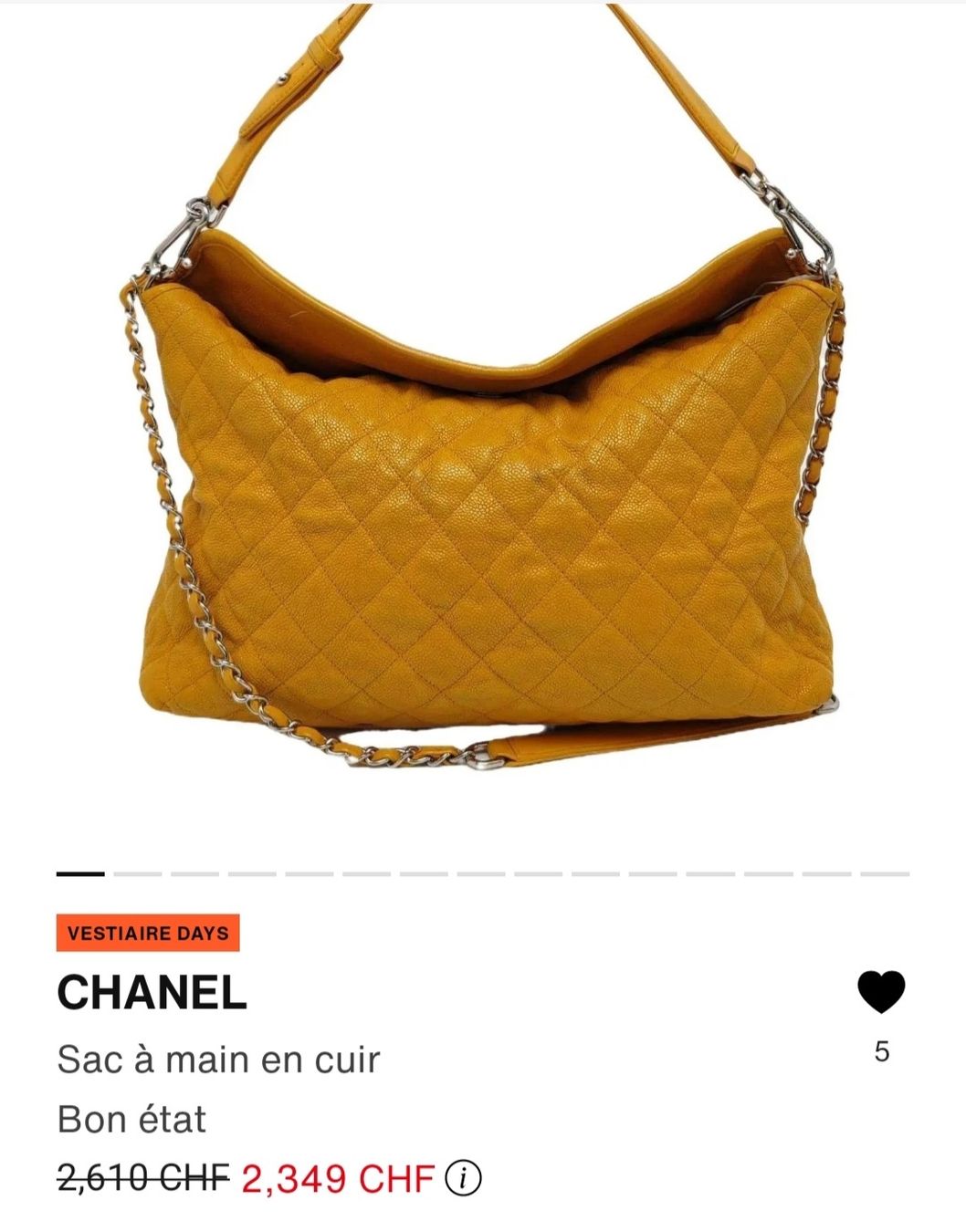 Chanel Borse da donna: Sac Chanel cuir caviar 2011 – Usato da Chêne-Bourg venduto da chsandra34 9