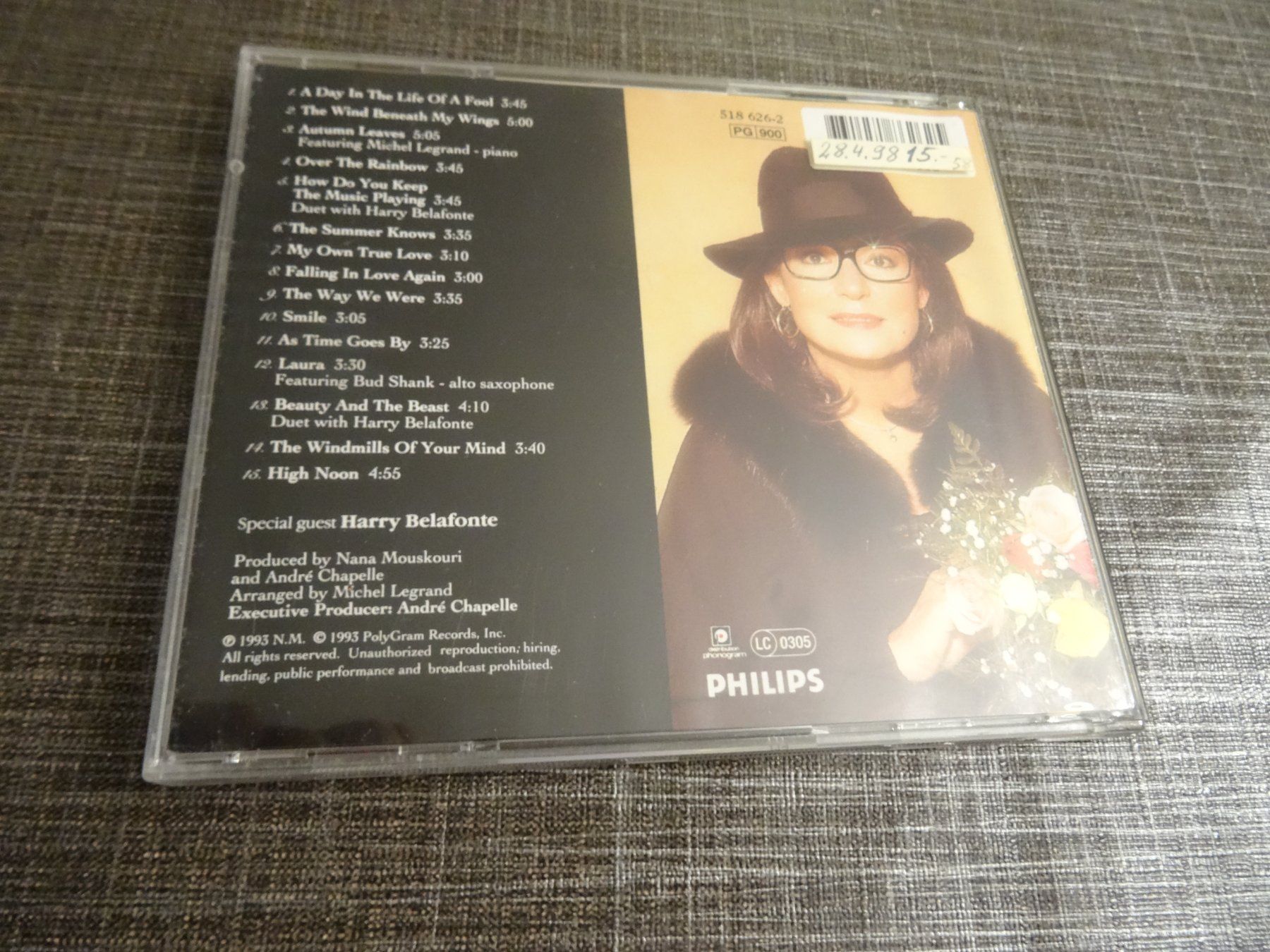 CD: Nana Mouskouri Hollywood CD – Usato da Olten venduto da Disc-Ausverkauf 1