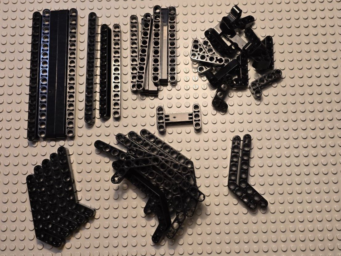 Lego Kit di costruzioni: Lego  Lochbalken dick schwarz – Usato da Basel venduto da Swi-7621