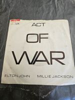 Vinyl, 7" LP - Elton John & Millie Jackson – Act Of War